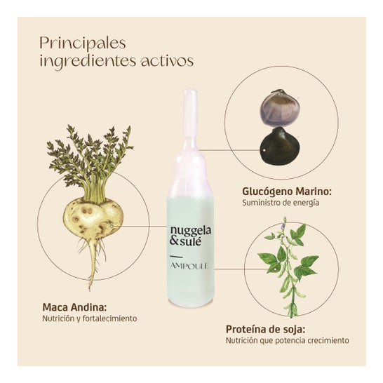 Nuggela & Sulé Ampollas Regenerador Capilar 8x10 ml