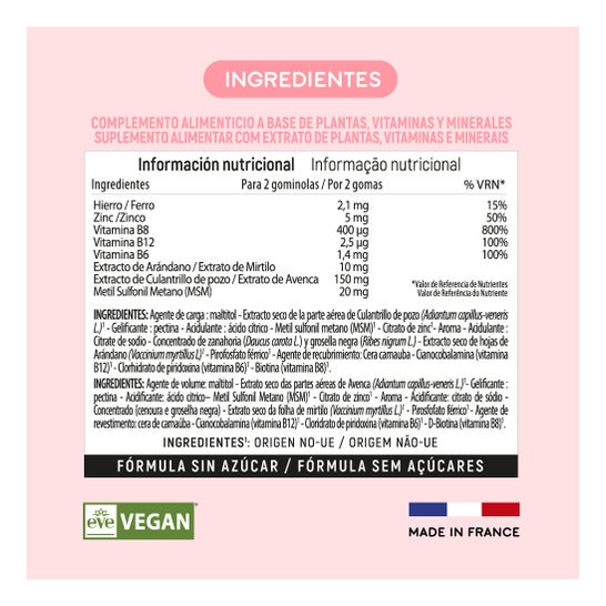 Lashilé Good Hair Women 60 gummies