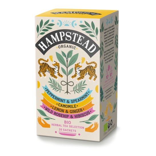 Hampstead Tea Pack Herbal Selection Bio 20 uds