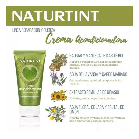 Naturtint Naturtint Crema Acondicionadora Bio 150ml Naturtint Naturtint Crema Acondicionadora Bio 150ml