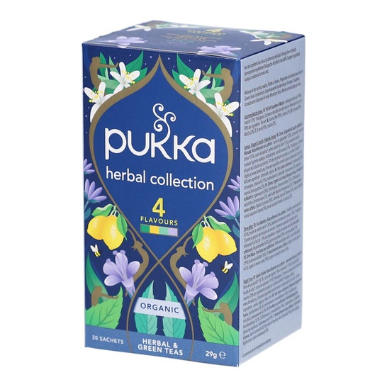 Pukka Herbal Collection 4 Sabores 20 Sobres
