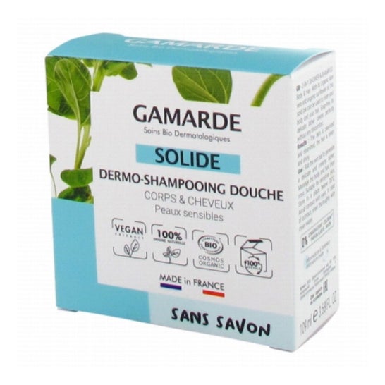 Gamarde Dermo-Shampooing Douche Champú Sólido Bio 109ml