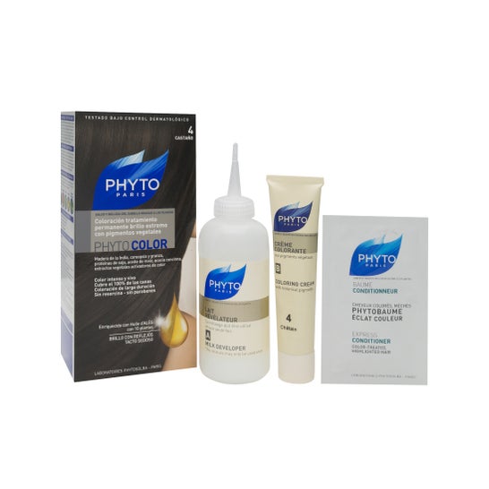Phyto tinte color 4 castaño 1 Stück