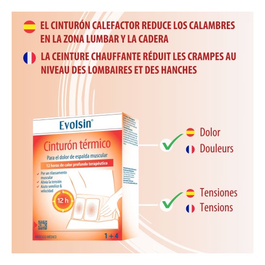 Evolsin Cinturón Térmico 7 Aplicaciones