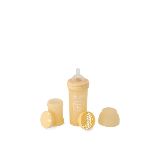 Twistshake Anti-Colic Fles Caramel Beige 260 ml