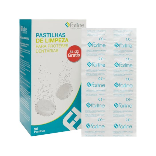 Farline cleaning tablets 96 tablets
