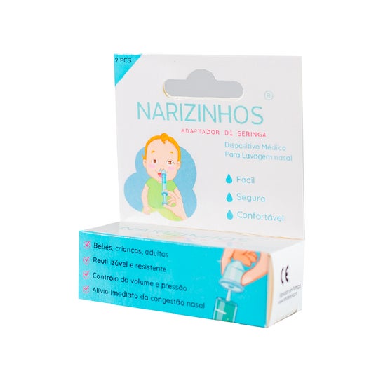 Narizinhos Adaptador Lavagem Nasal 2uds