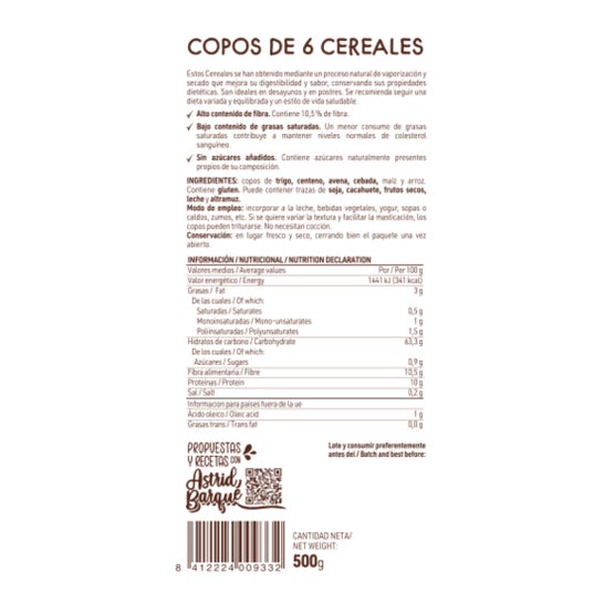 Fiocchi Diet-Radisson 6 Cereali 500g