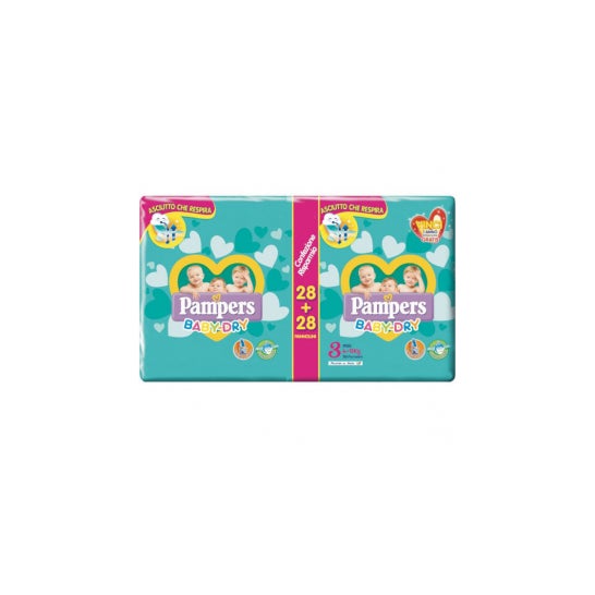 Pampers Baby Dry Midi Pd 56 Stück