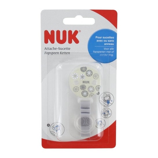 Nuk Clip Chupete 1ud