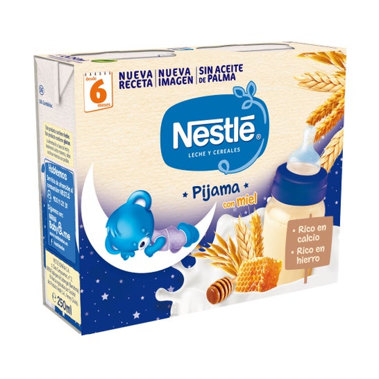 Nestle 8 Cereales Con Miel Brick Listo Para Tomar 2x250ml
