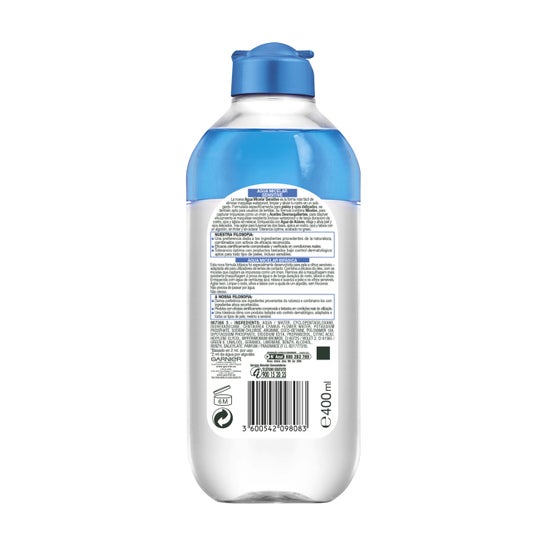 Garnier Skin Active Agua Micelar Sensitive 400 ml