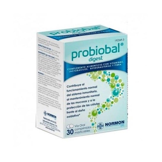 Probiobal Digest 30 Comprimidos Masticables