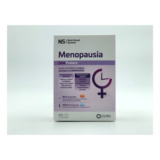 NS Menopass+ GineProtect Day and Night 60tabs