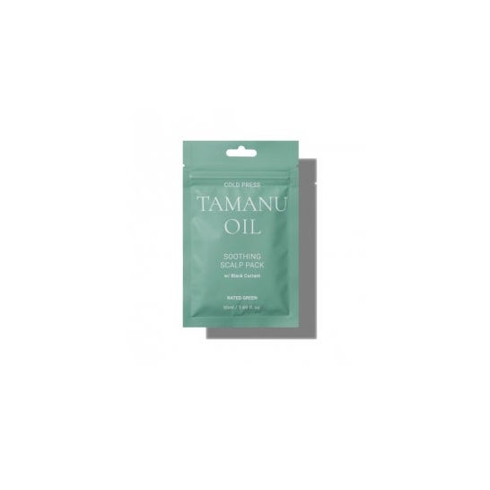 Rated Green Cold Press Tamanu Oil Soothing Scalp Pack 50ml