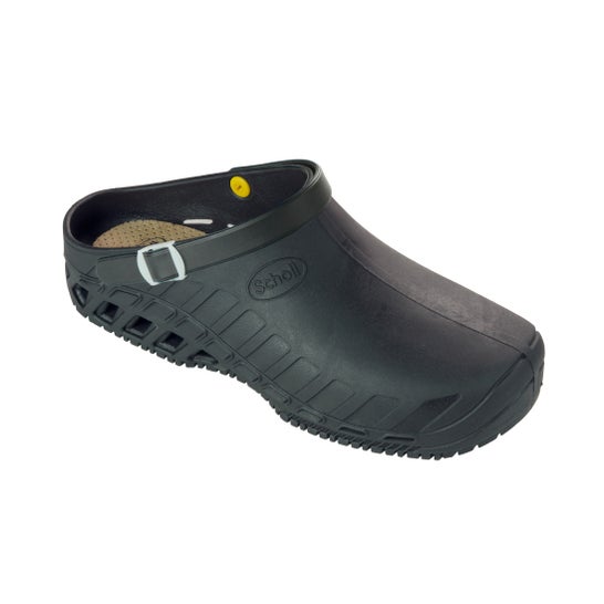 Scholl Zueco Evo Negro Talla 47 1 Par