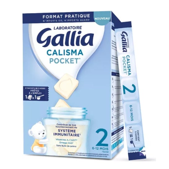 Gallia Calisma 2 Pocket Polvo 21sobres