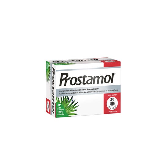 Prostamol Suplemento dietético para hombres Caja de 30 cápsulas blandas
