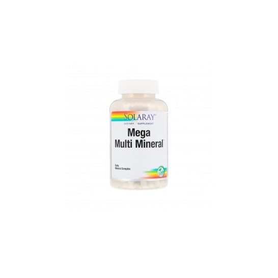 Solaray Mega Multi Mineral 120 caps vegetales
