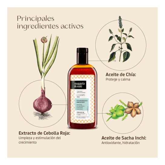 Nuggela & Sulé Champú Ultrahidratante Cebolla 250 ml
