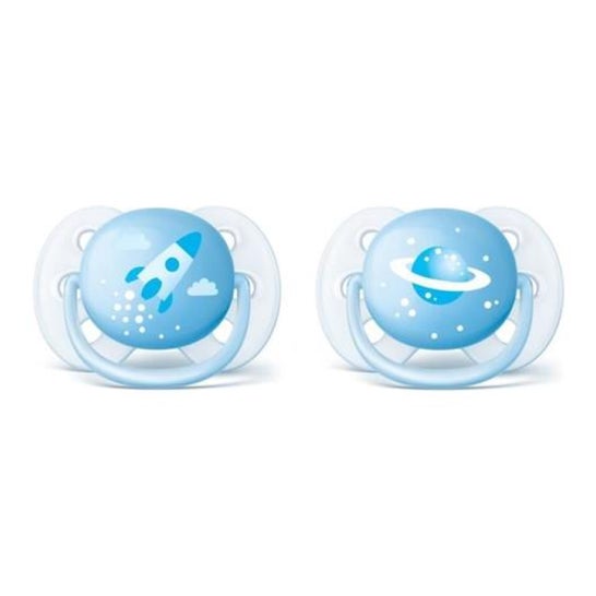 Philips Avent Ultra Soft Chupetes 0-6 Meses Masculino 2uds