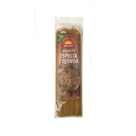 Biogra Spaghetti di farro Quinoa Bio 250g