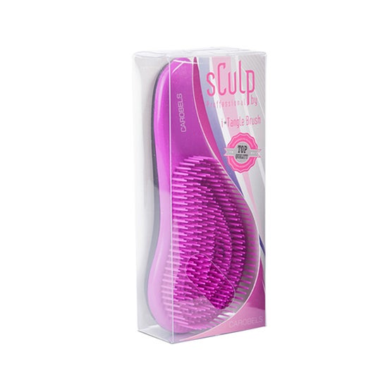Sculpby I-Tangle Pinsel Violett/schwarz