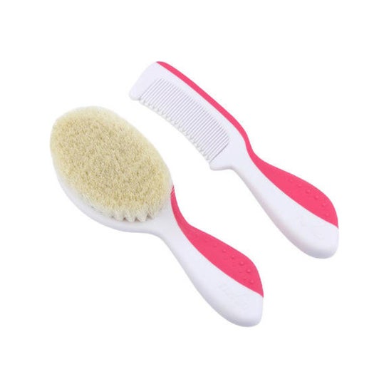 Hair Brush Kit/Pink Comb