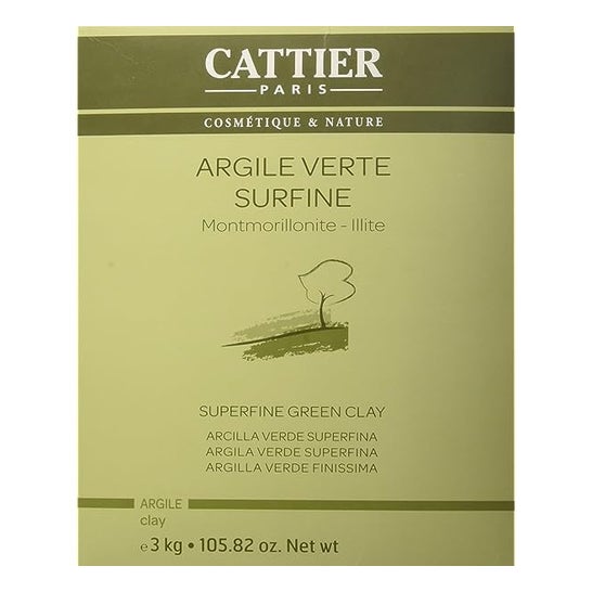 Arcilla verde Cattier Surfine 3 kg