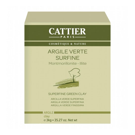 Cattier Argile Verte Surfine 3 Kg