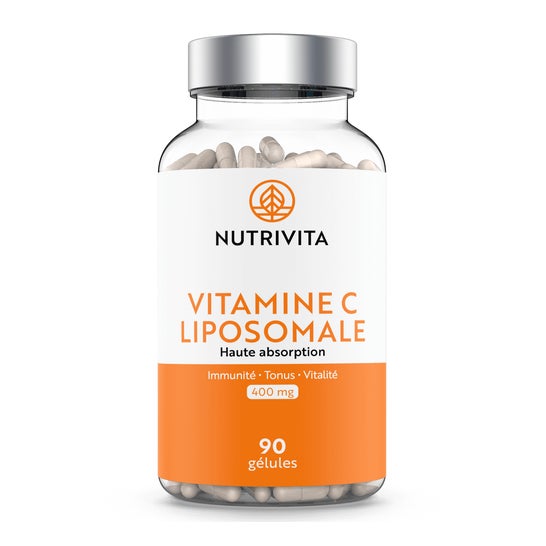 Nutrivita Vitamine C liposomaal - potje van 90 capsules met Nutrivita Vitamine C liposomale - potje van 90 capsules