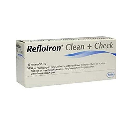 Reflotron Glucosa Clean Check Set Pulizia