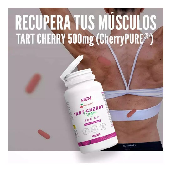 HSN Tart Cherry 500mg Cherrypure®️ 120vcaps