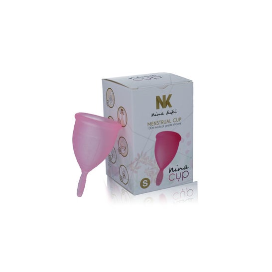 Nina Kiki Menstrual Cup Size S Pink 1ud