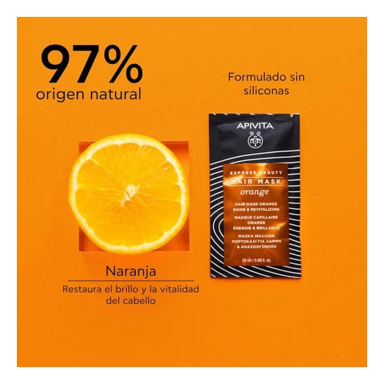 Maschera capelli Apivita lucentezza e vitalità 20ml Maschera capelli Apivita lucentezza e vitalità 20ml