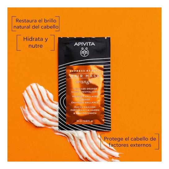 Maschera capelli Apivita lucentezza e vitalità 20ml Maschera capelli Apivita lucentezza e vitalità 20ml