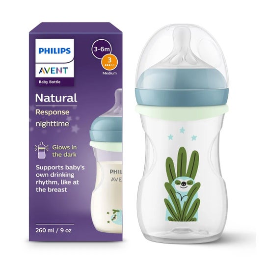 Philips Avent Natural Response SCY903/81 Biberón Nocturno 260 ml