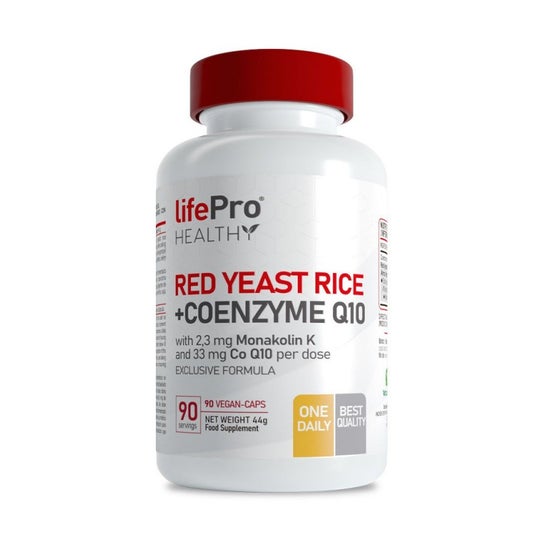 Life Pro Nutrition Red Yeast Rice + Coenzime Q10 90caps