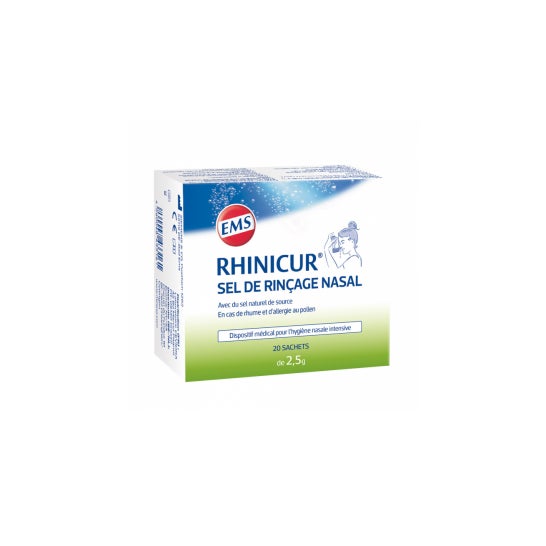 Bolsa de sal para enjuague nasal Rhinicur 20