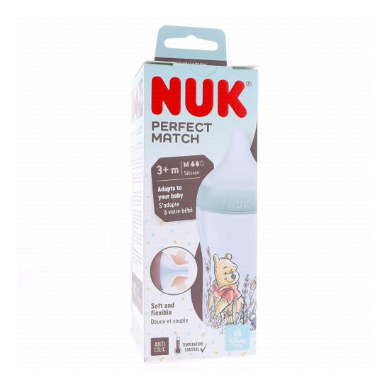 Nuk Perfect Match Biberón +3M Winnie the Pooh 260ml