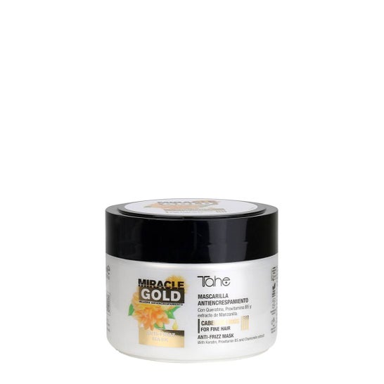 Tahe Miracle Gold Máscara Antifrizz para Cabelo Fino 300ml