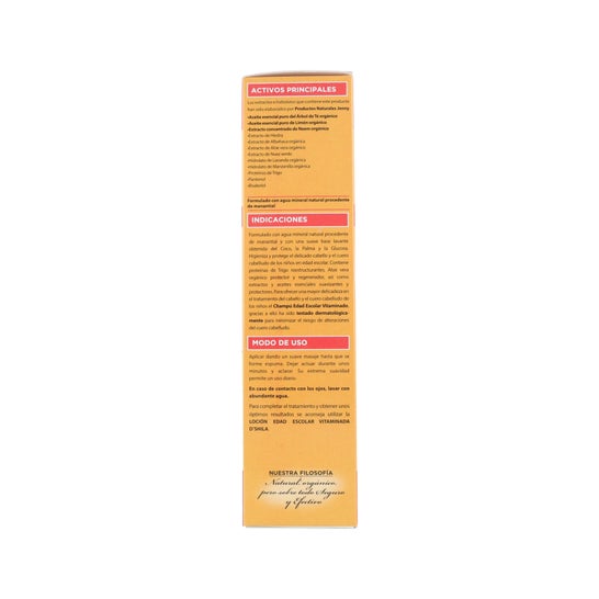 D'shila champú vitaminado especial edad escolar 250ml