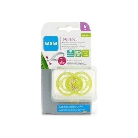Ciuccio MAM Perfect Dento-flex in silicone +6 mesi 1 pezzo