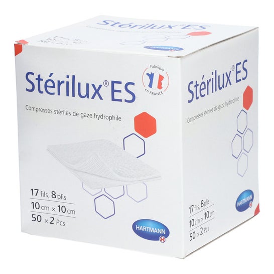 Sterilux Comp St 50X2 Es 10X10