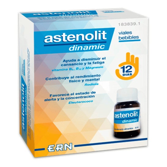 Astenolit Dinamic 12 Viables Bebibles 10 Ml