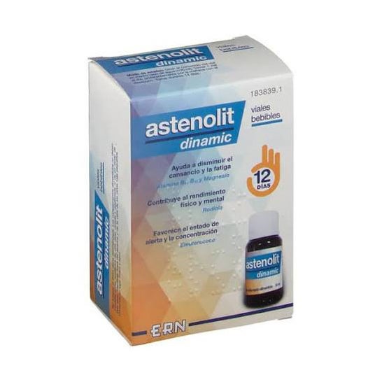 Asthenolit Dinamic 12 Viables potabile 10 ml