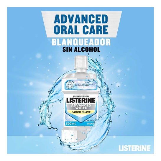 Listerine Advanced White Whitening Mondspoeling 2X1000ml