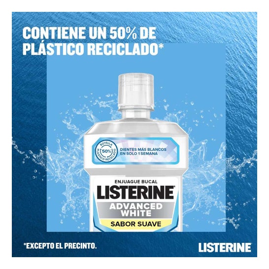 Listerine Advanced White Whitening Mondspoeling 2X1000ml