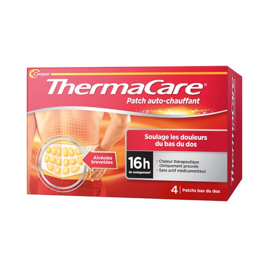ThermaCare termiske patches lændehvirvel og hofteområde 4uds