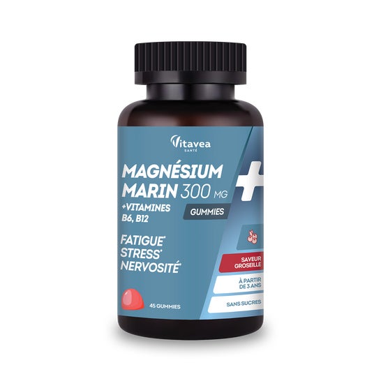 Vitavea Magnesio Vitaminas B6 B12 45 Gummies